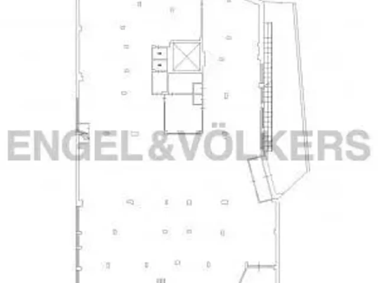 Negozio in Via di Casalotti, Roma, {3} - Planimetria 1