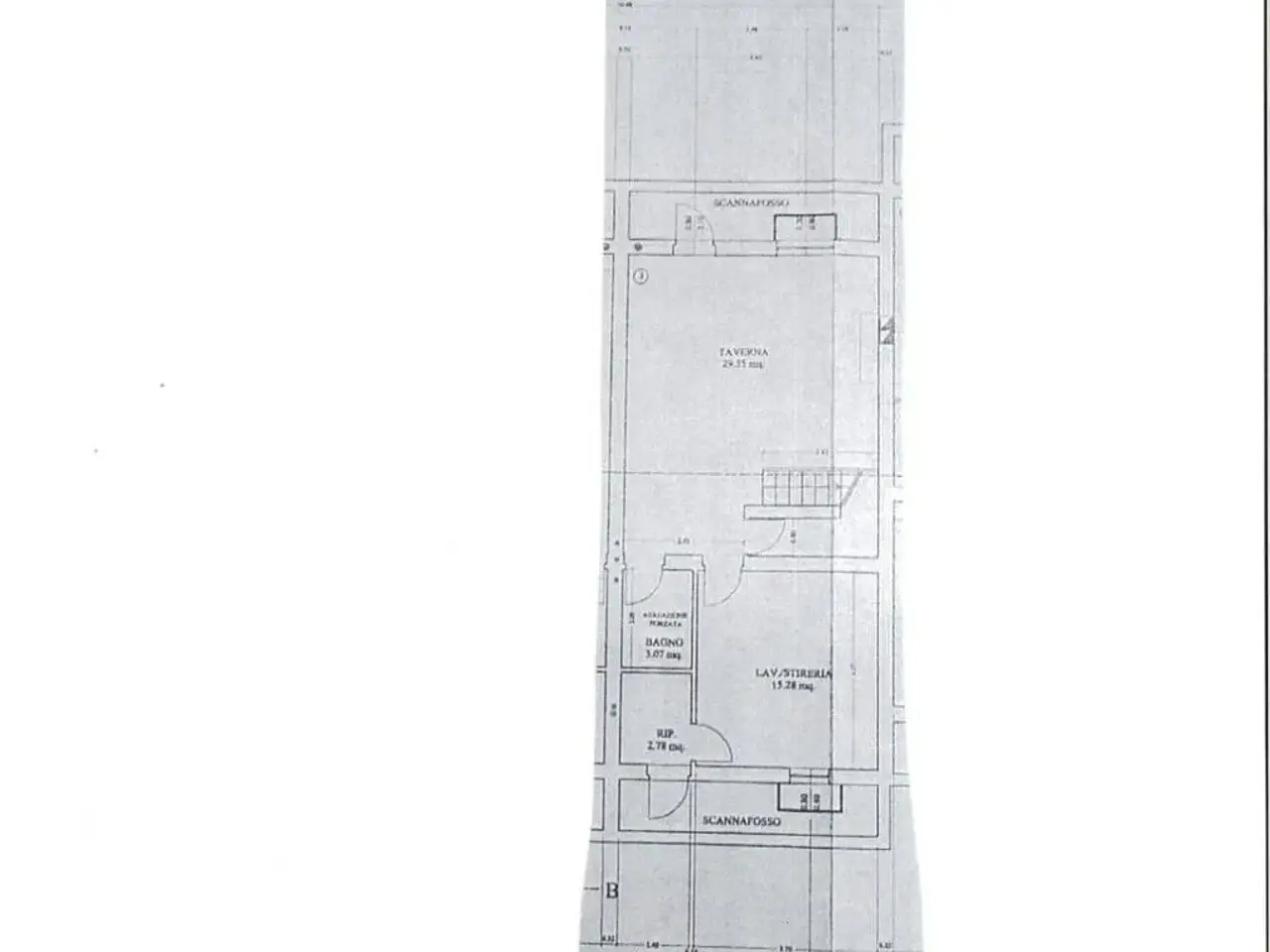 Villa a schiera in vendita, Via Assunta, Porcari - Planimetria 1