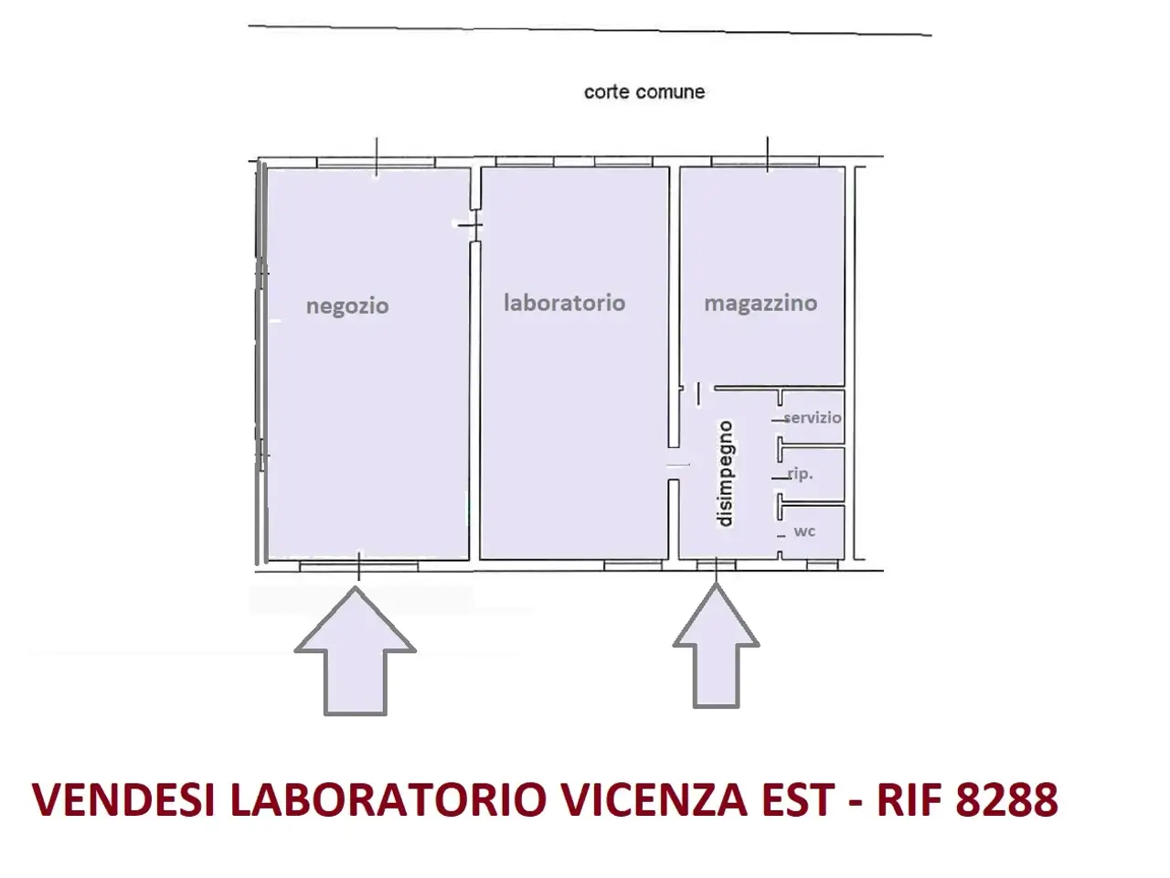 Laboratorio in Debba, Vicenza, {3} - Planimetria 1