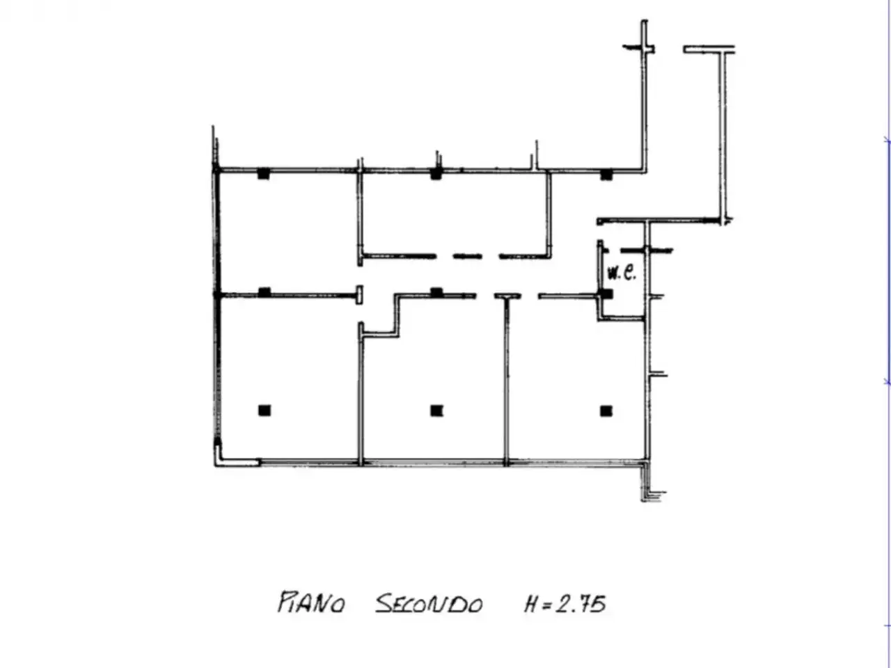 Ufficio in Via Canada 3, Porto Sant'Elpidio, {3} - Planimetria 1