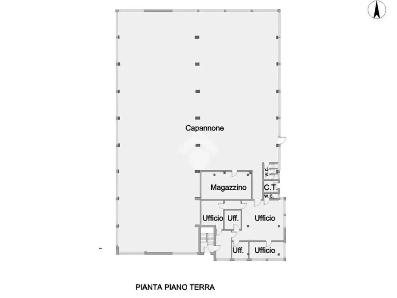 Capannone in Via Scozia, Roseto Degli Abruzzi, {3} - Planimetria 1