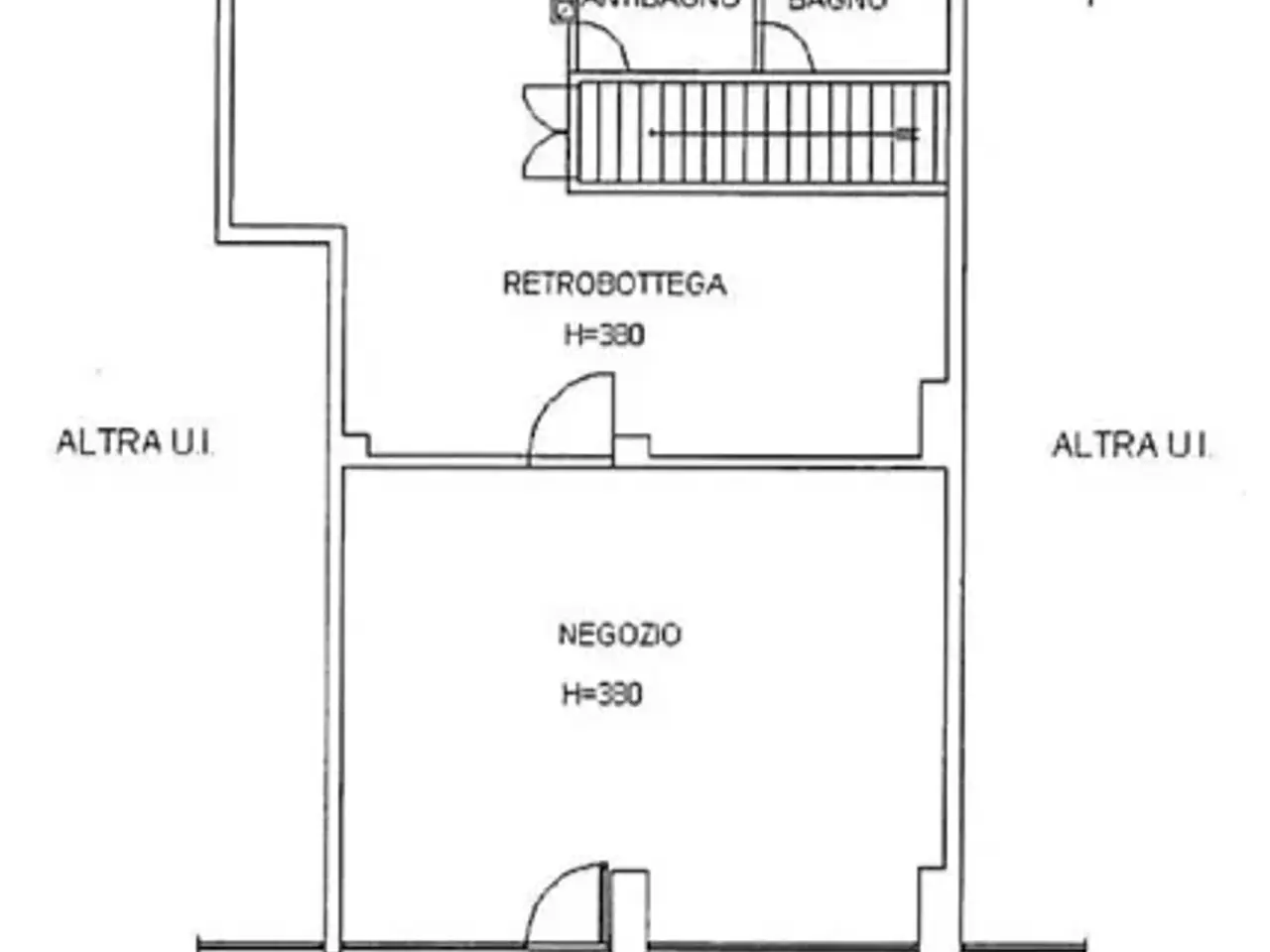 Negozio in Via Colonna, Pordenone, {3} - Planimetria 1