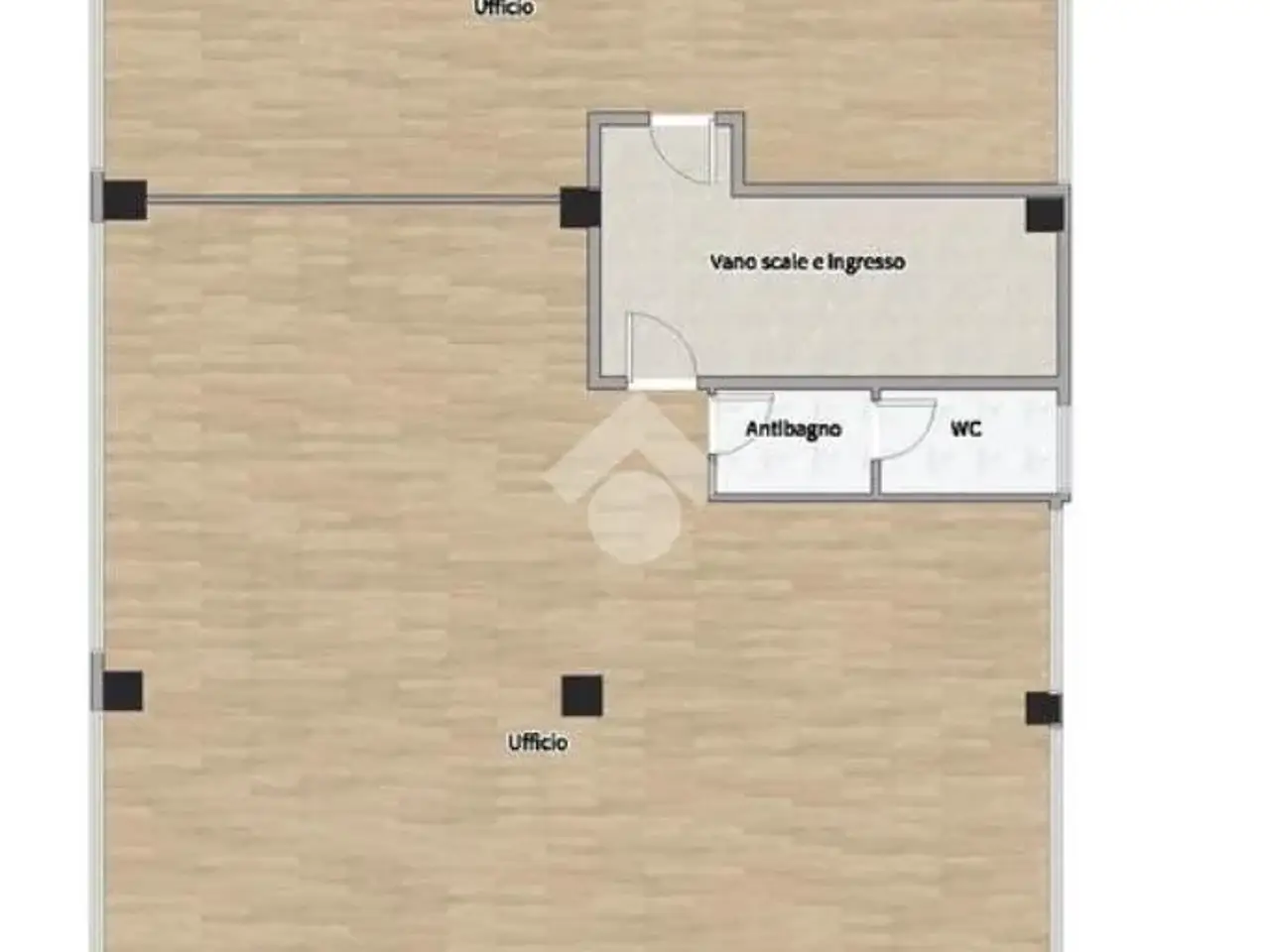 Ufficio in Viale della Navigazione Interna 81, Padova, {3} - Planimetria 1