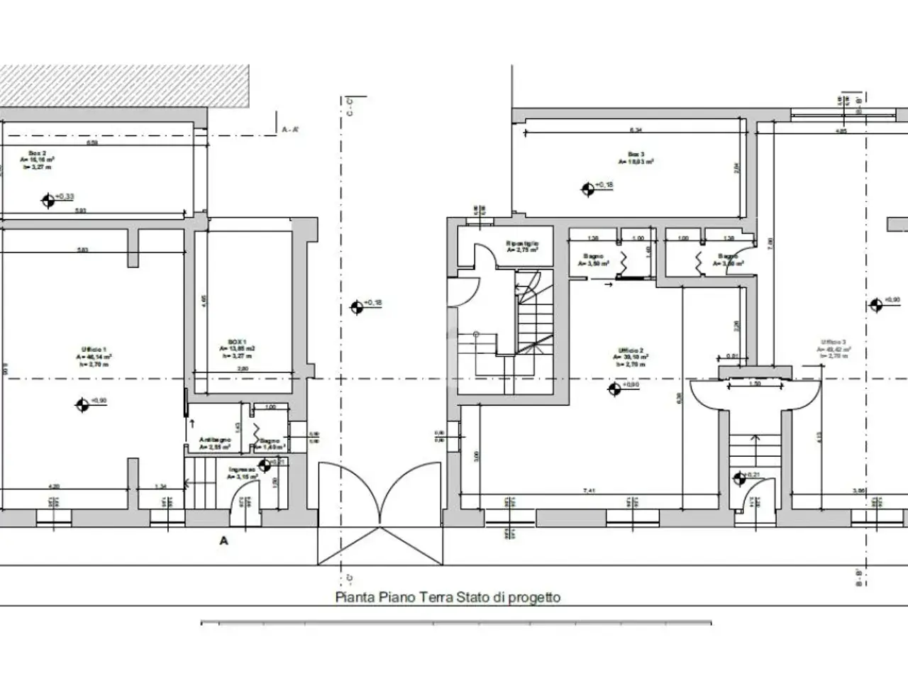Ufficio in Via Piave 34, Lissone, {3} - Planimetria 1