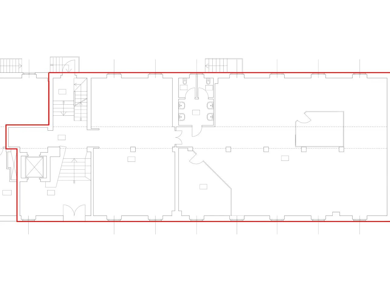 Ufficio in Via Merano, 16, 20127, Milano, {3} - Planimetria 1