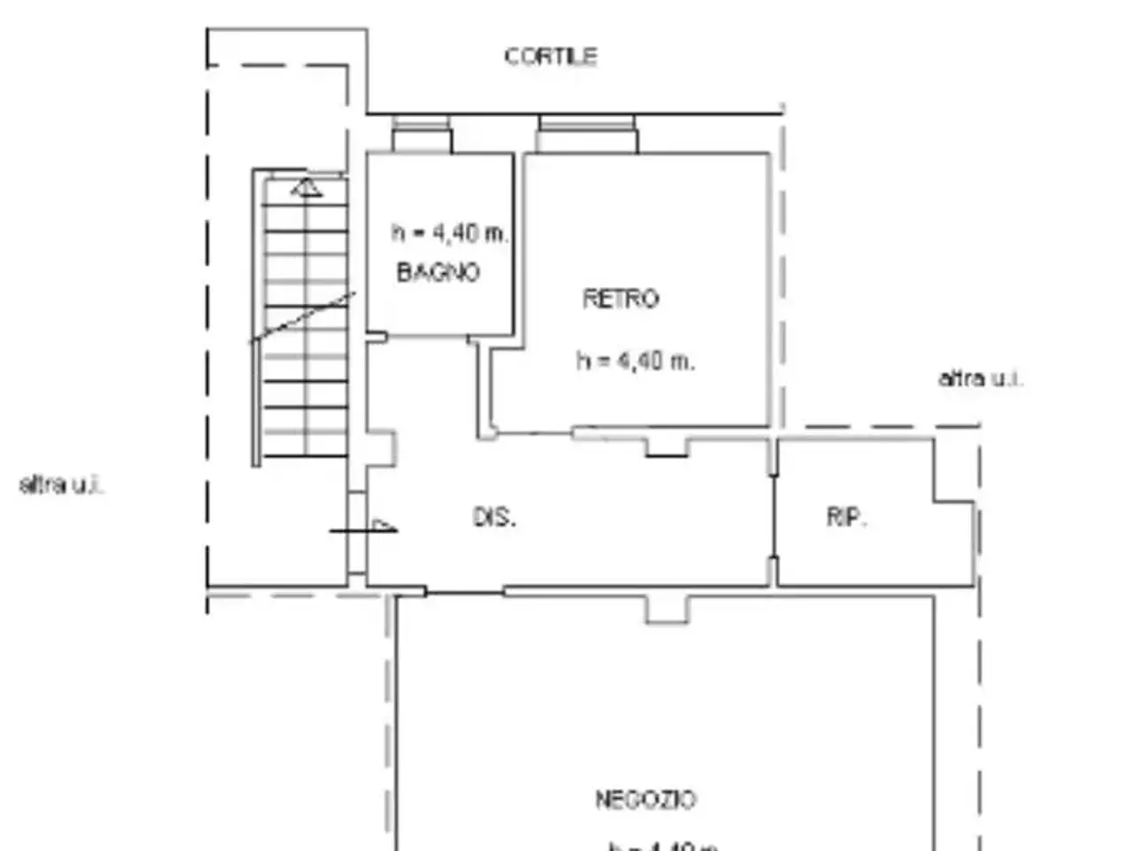 Ufficio in Ufficio Via Don Bosco 23, Torino, {3} - Planimetria 1