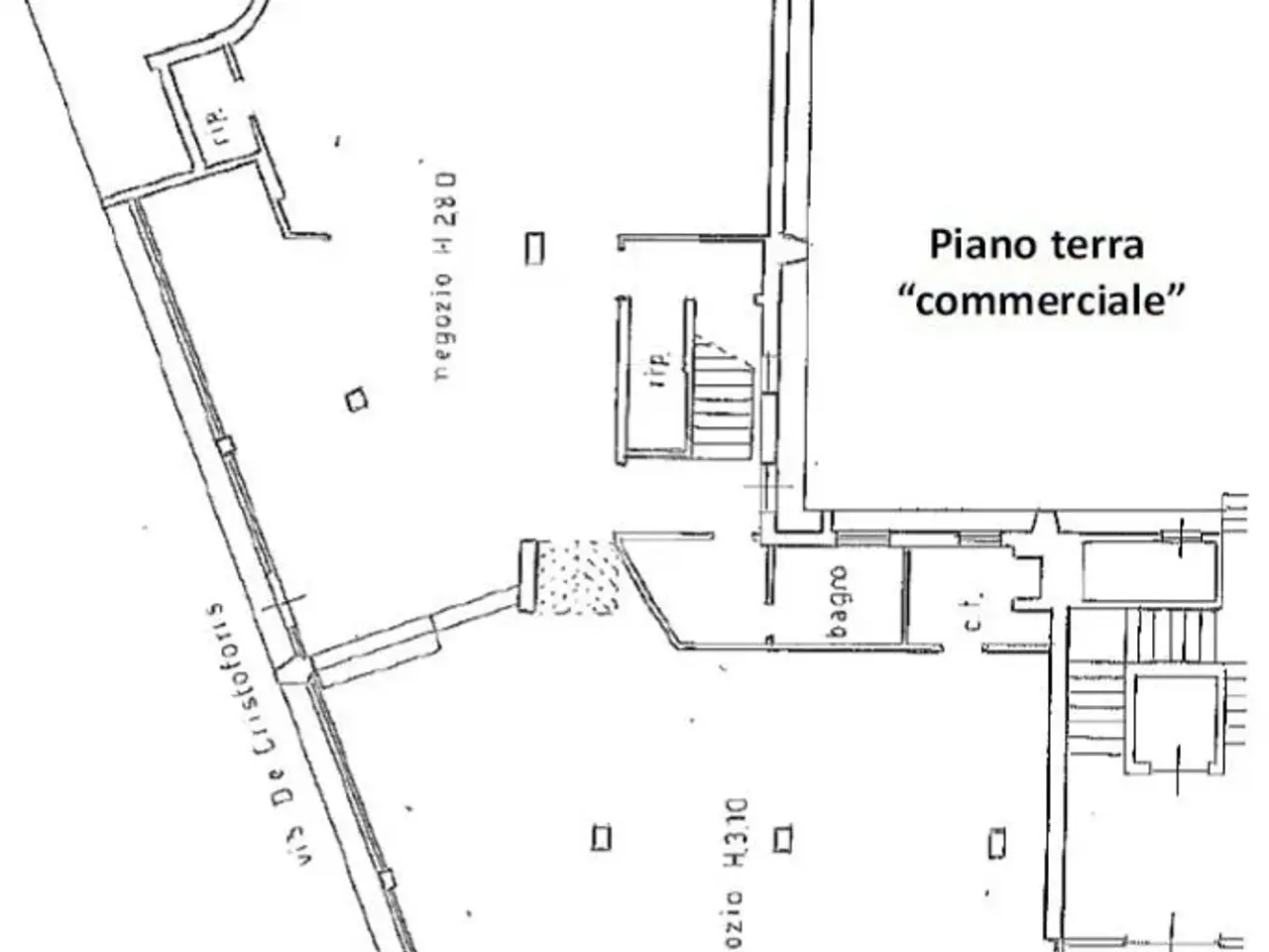 Negozio in Via De Cristoforis 12, Varese, {3} - Planimetria 1