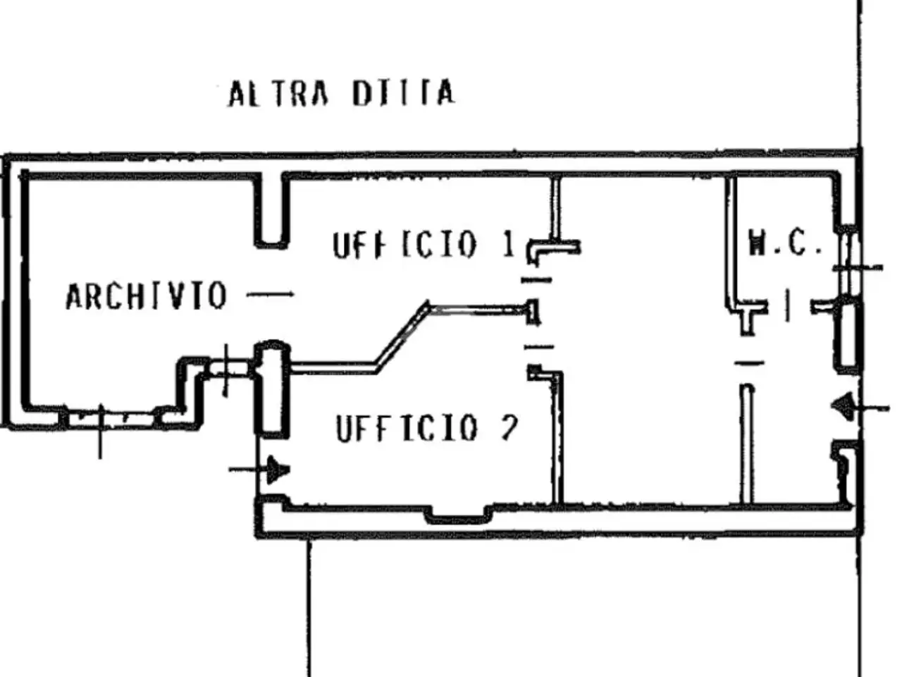 Ufficio in Via Lombardia 30, Desio, {3} - Planimetria 1