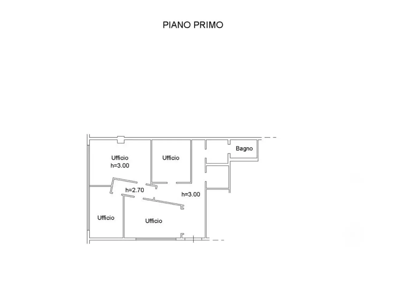 Ufficio in Viale del Commercio 1, Castelplanio, {3} - Planimetria 1