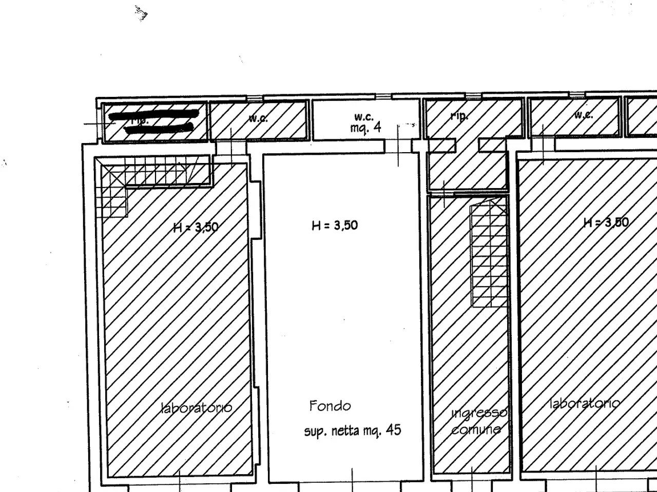 Laboratorio in , Vicopisano, {3} - Planimetria 1