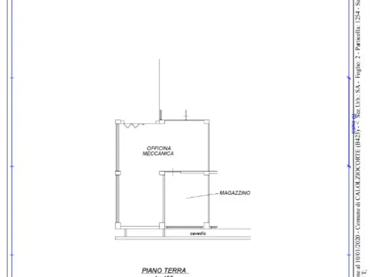 Magazzino in Corso Europa 104, Calolziocorte, {3} - Planimetria 1