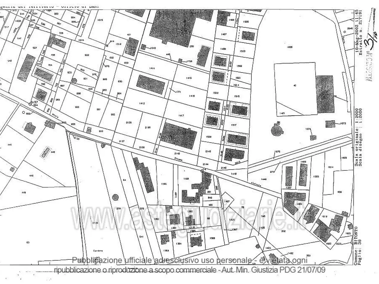 Fabbricato misto in Via Pietro Adriani, 9, 70032 Bitonto Ba, Italia 9, Bitonto, {3} - Planimetria 1