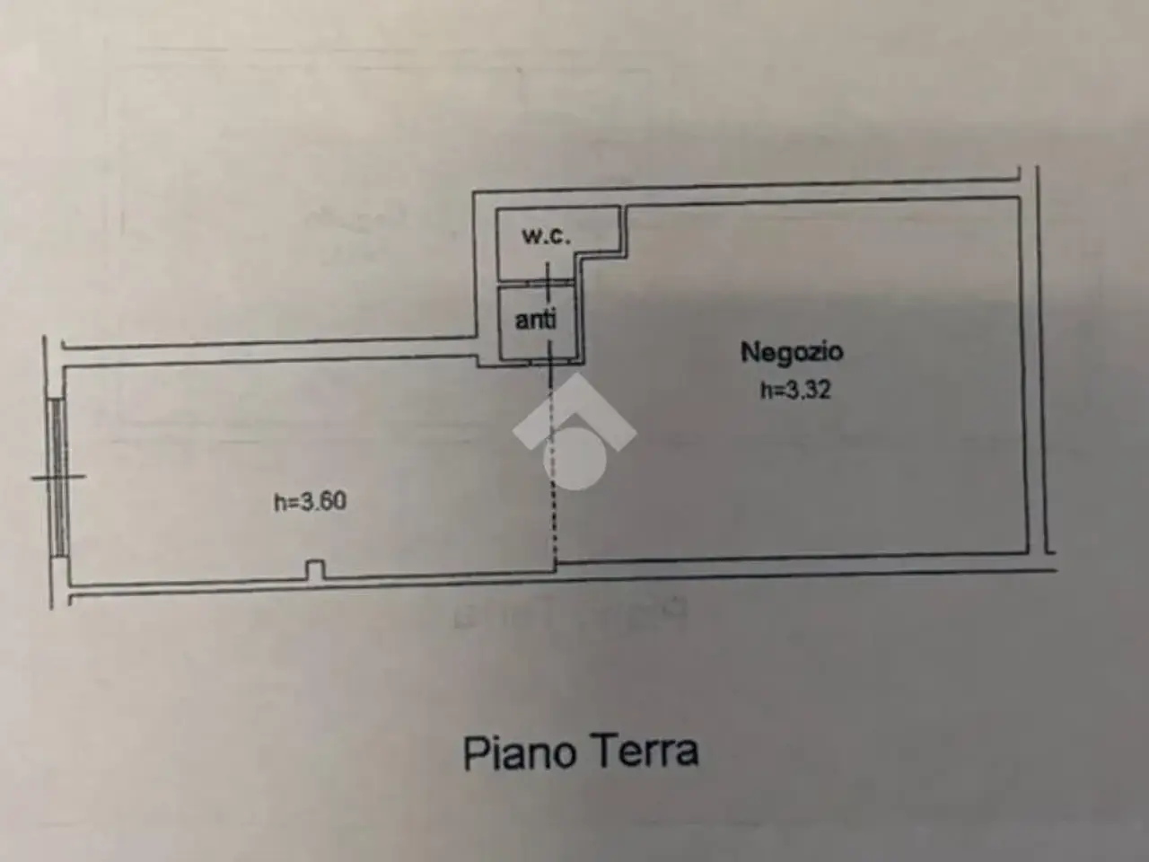 Ufficio in Via Flaminia 47, Rimini, {3} - Planimetria 1