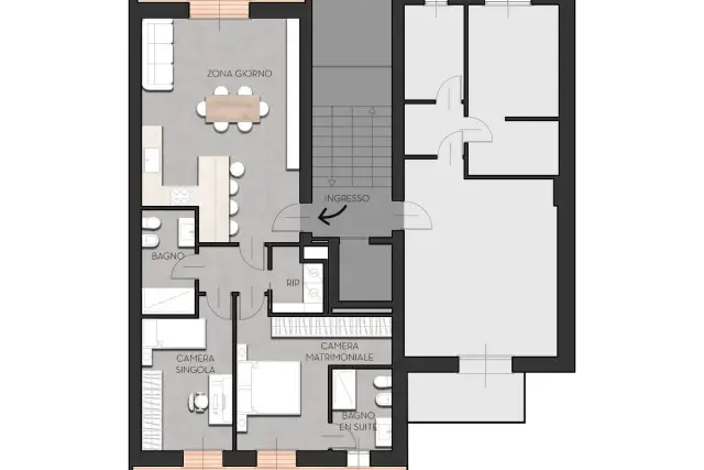 Trilocale in vendita, Via Costantino Perazzi 34, Novara - Foto 1