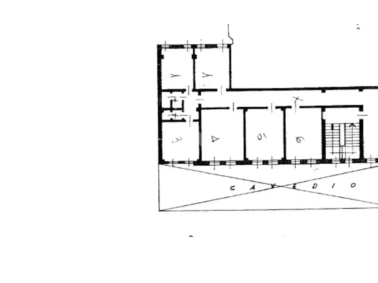Ufficio in Piazzetta Conciapelli 18, Padova, {3} - Planimetria 1