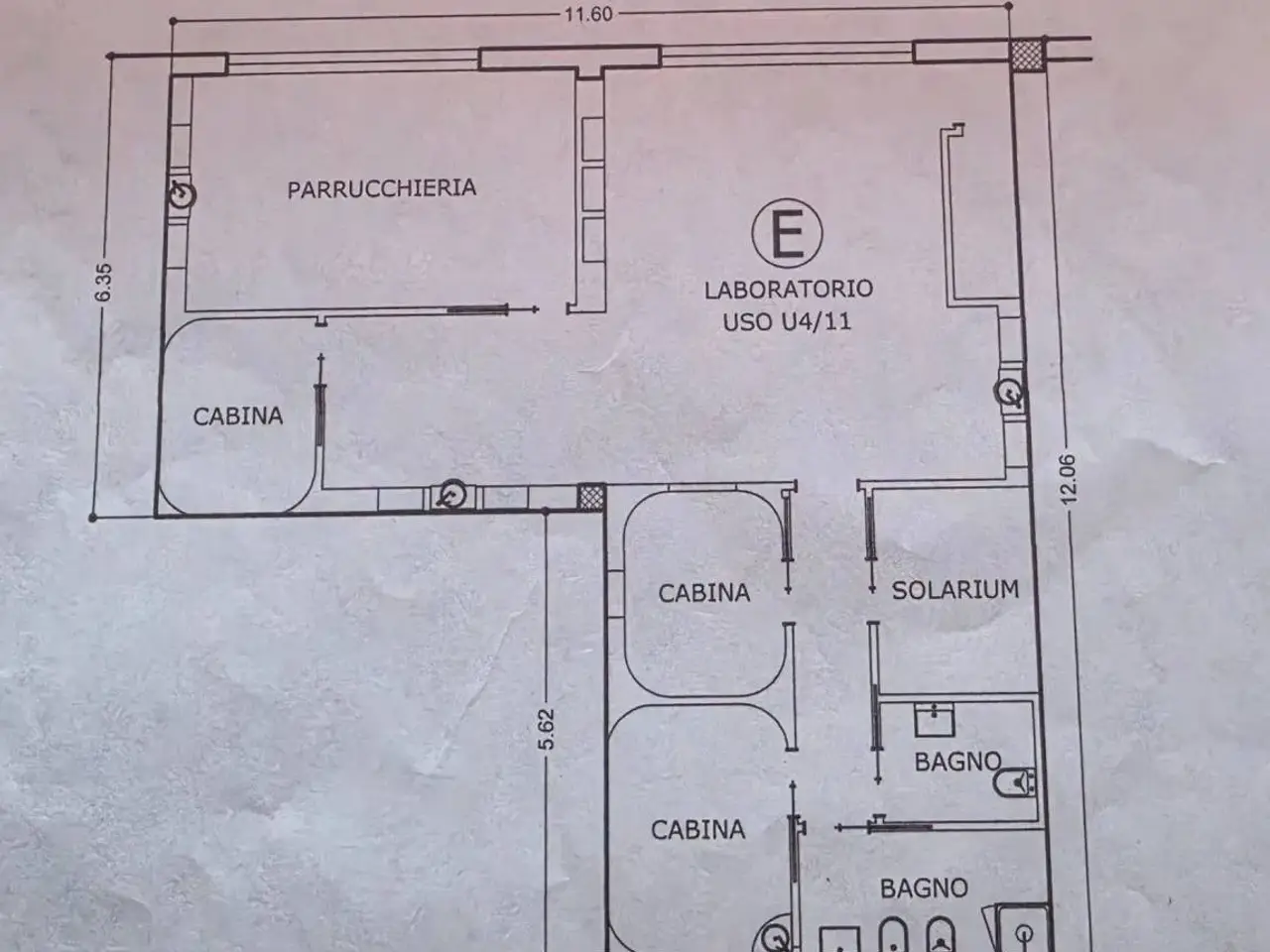 Negozio in Via Bruno Buozzi, Ancona, {3} - Planimetria 1