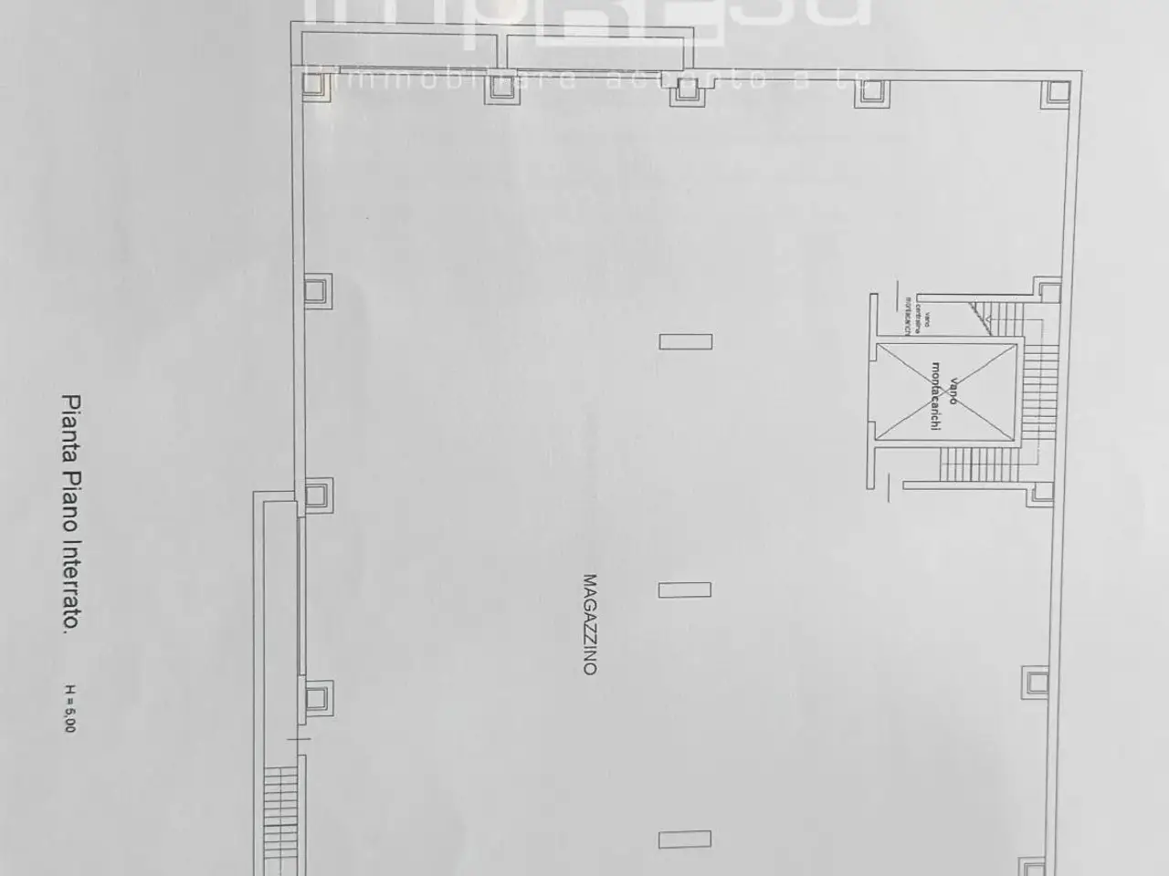 Capannone in Via Postumia, Ponzano Veneto, {3} - Planimetria 1