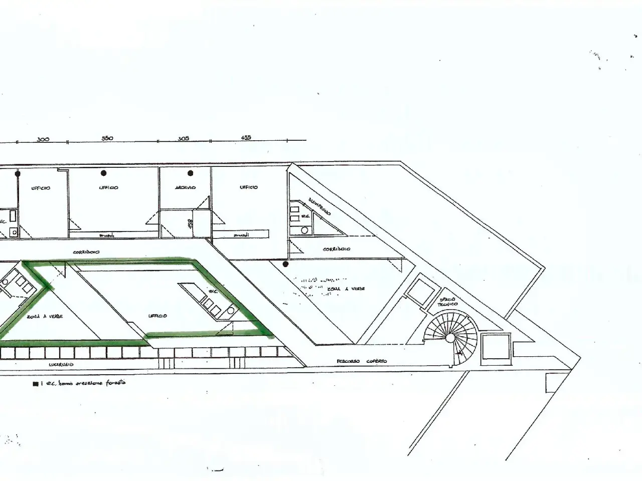 Ufficio in Lazzaro Papi 55100, Lucca, {3} - Planimetria 1