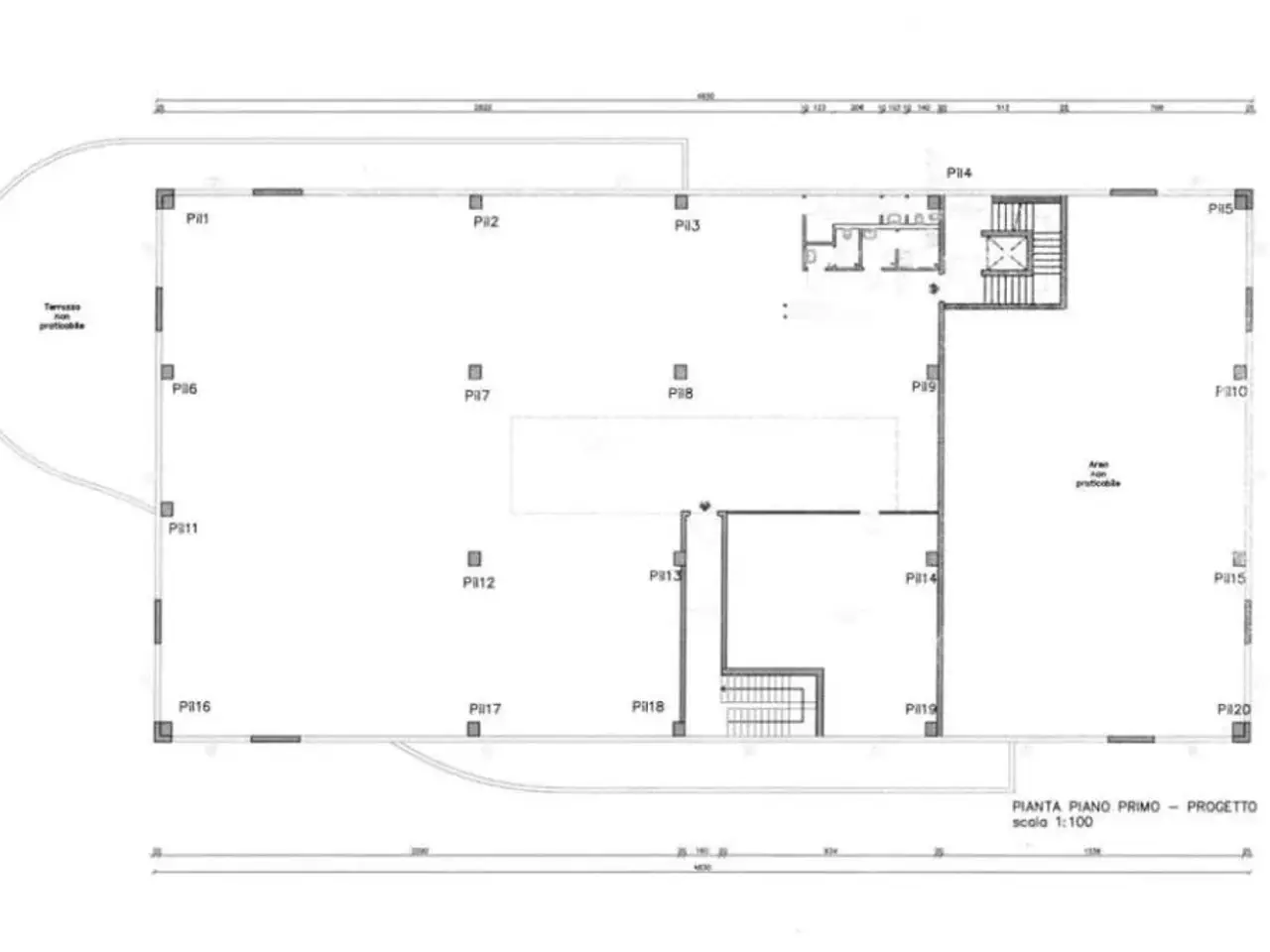 Negozio in Via dei Faggi 14, Castelfranco Veneto, {3} - Planimetria 1