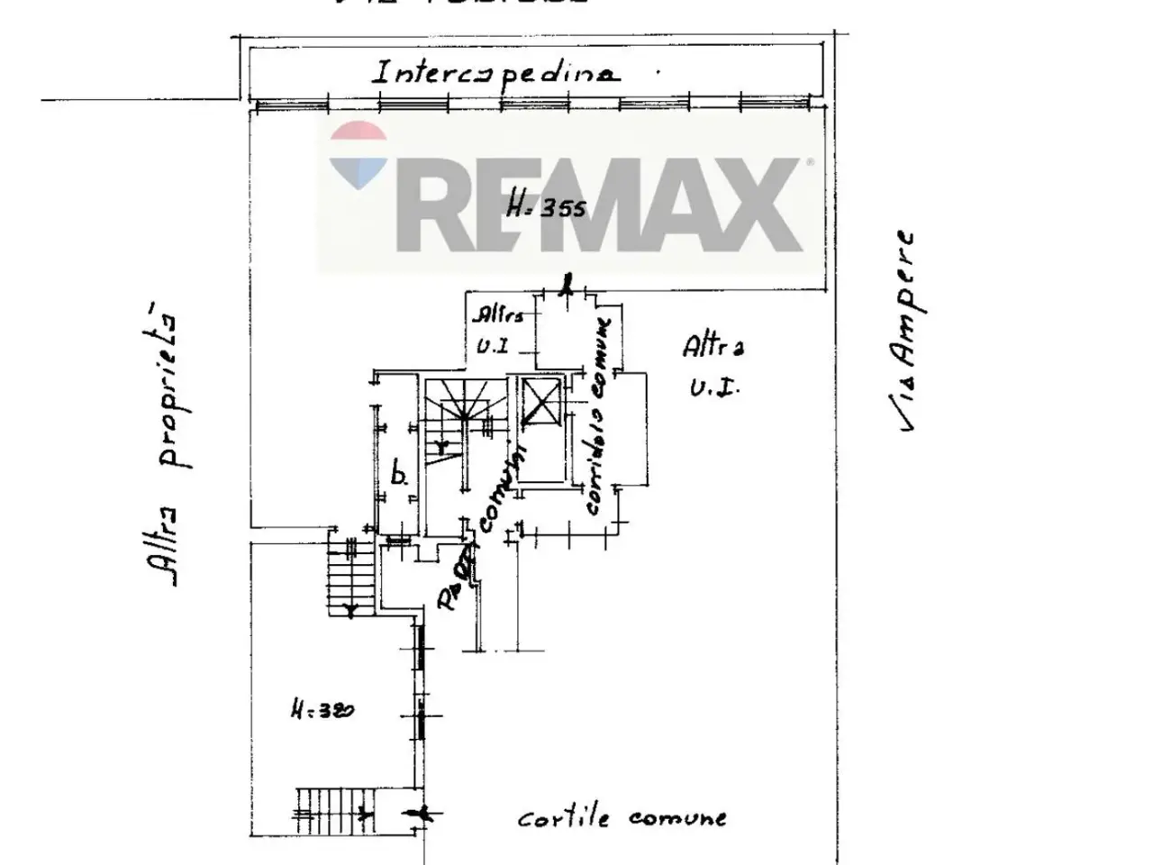 Ufficio in Via Andrea Maria Ampere 87, Milano, {3} - Planimetria 1