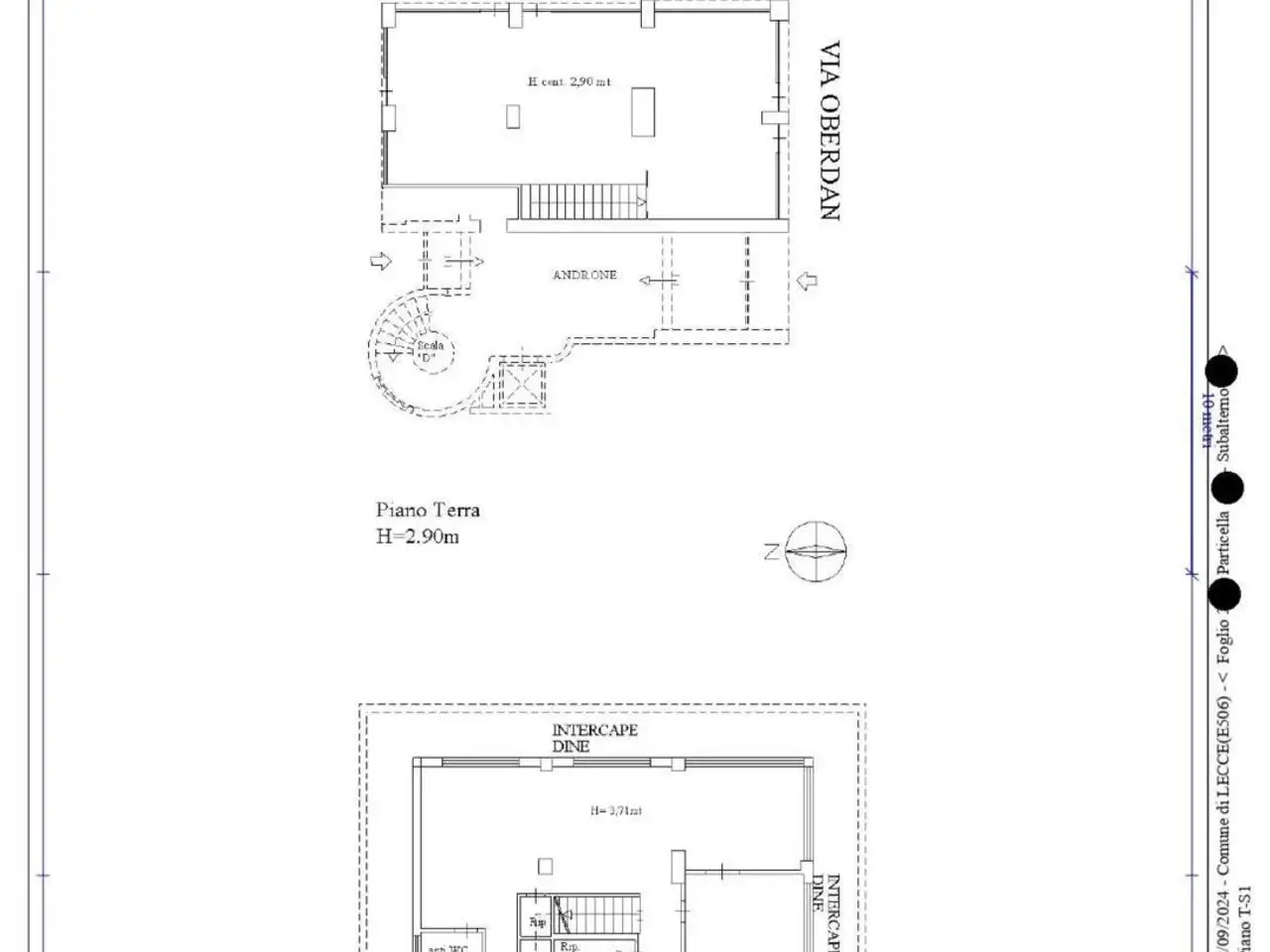 Locale commerciale in vendita, Via Guglielmo Oberdan 59, Lecce - Planimetria 1