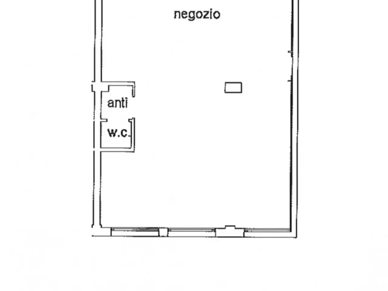 Bar in Piazza Oberkochen, Montebelluna, {3} - Planimetria 1