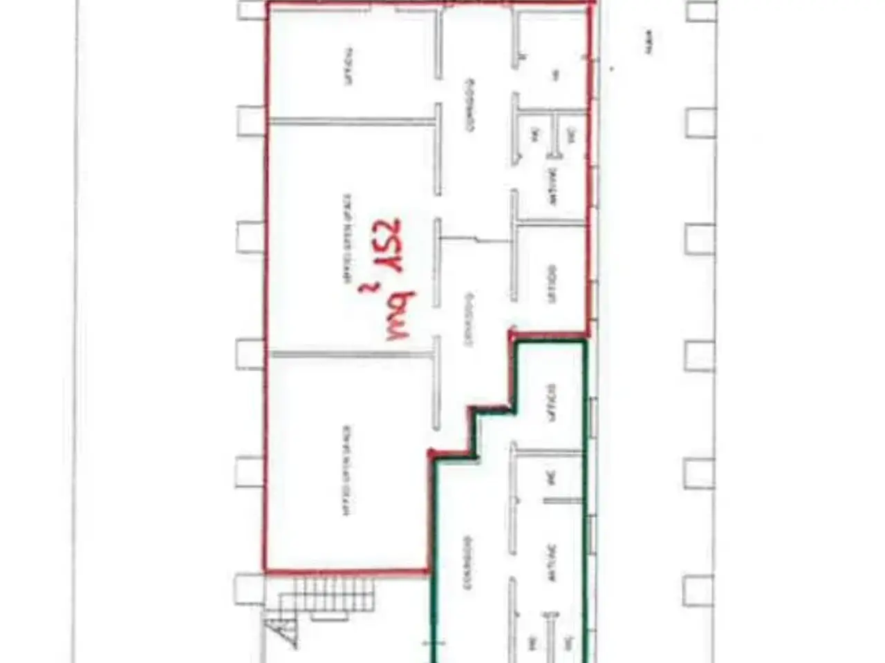 Ufficio in Via Sommacampagna, Verona, {3} - Planimetria 1