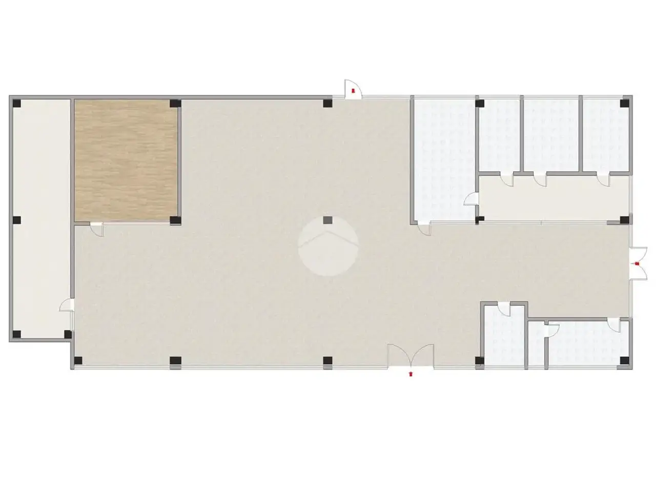 Capannone in Via Romania 13, Castel Goffredo, {3} - Planimetria 1