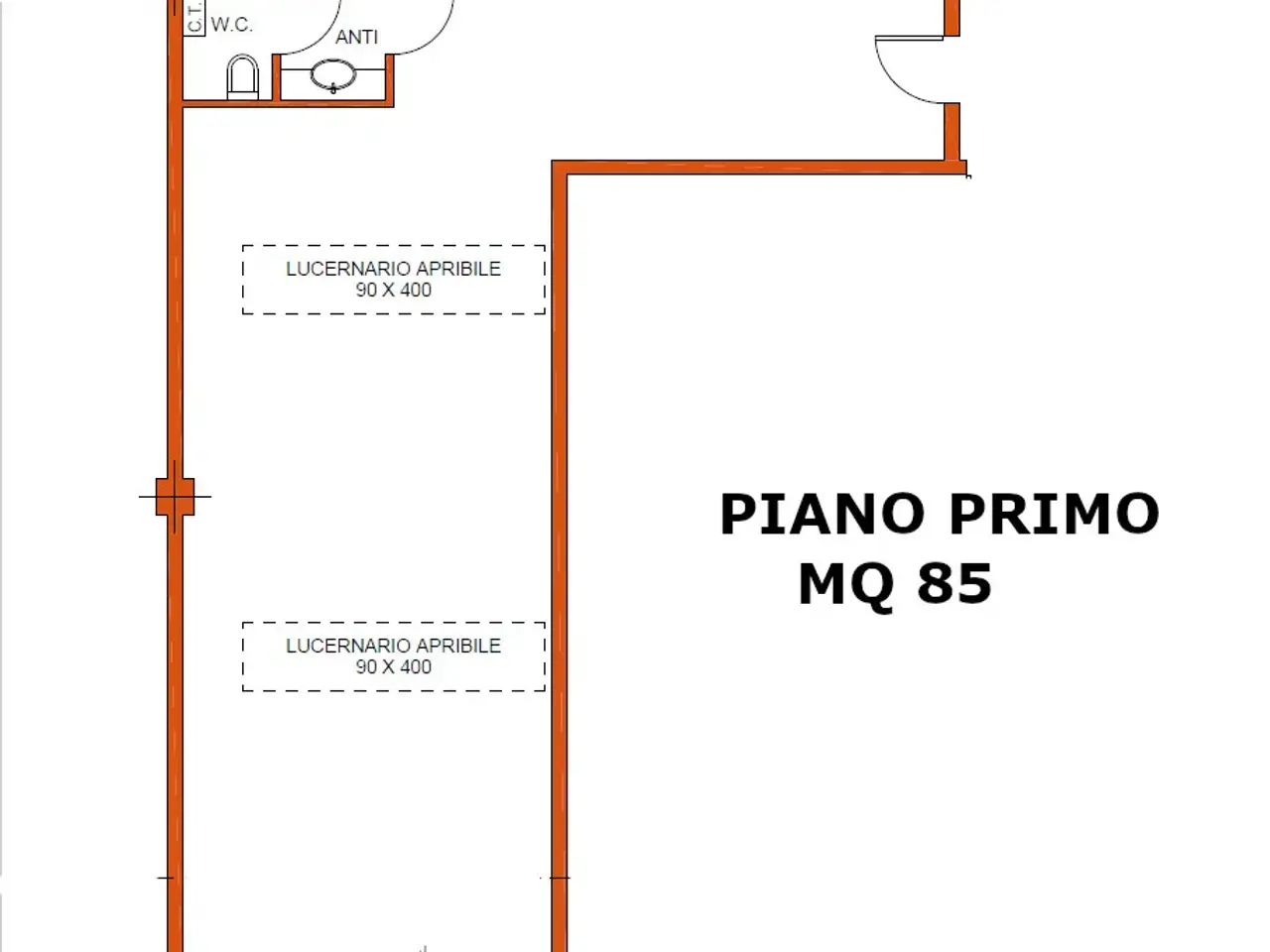 Ufficio in Via Atene, Vigonza, {3} - Planimetria 1