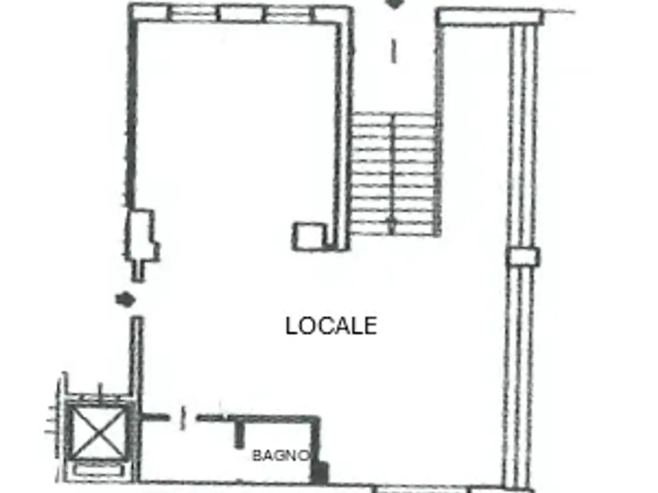 Negozio in Via Mario Angeloni, Perugia, {3} - Planimetria 1
