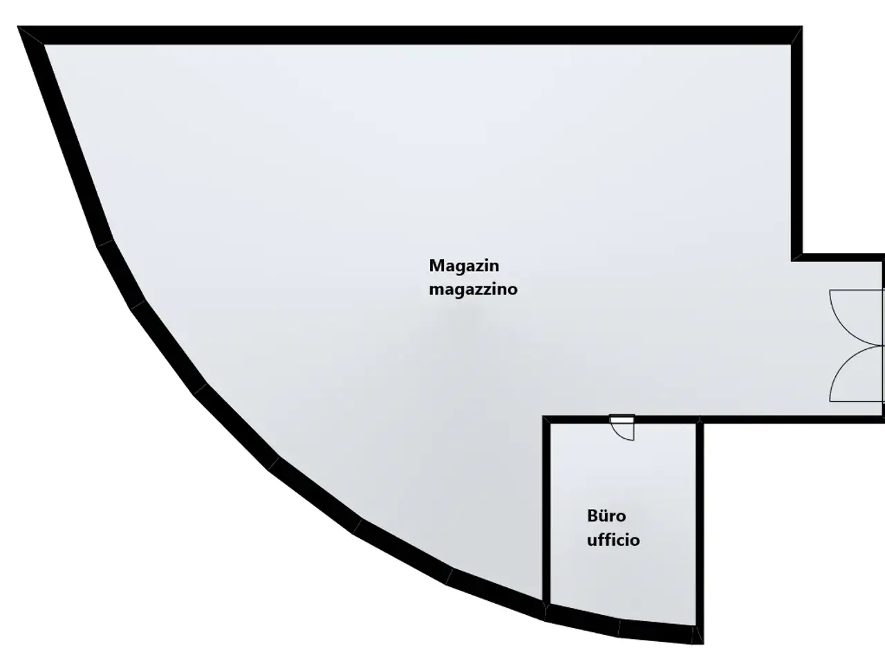 Magazzino in Via Giuseppe di Vittorio - Giuseppe-di-Vittorio-StraßE, Bolzano, {3} - Planimetria 1