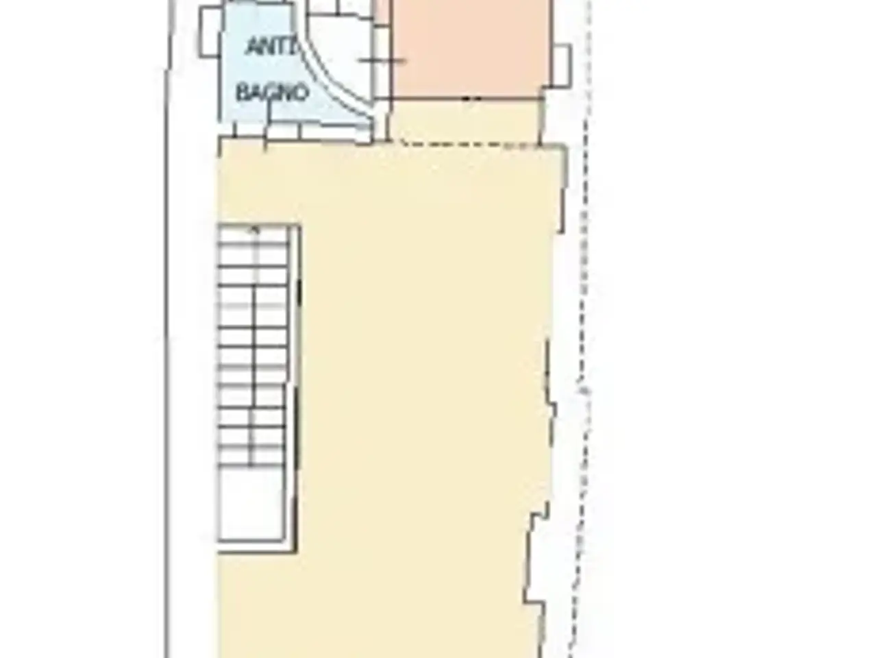 Negozio in Contrada del Cavalletto 8, Brescia, {3} - Planimetria 1