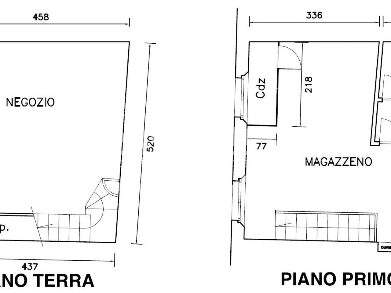 Negozio in Via Castelmaraldo, Modena, {3} - Planimetria 1
