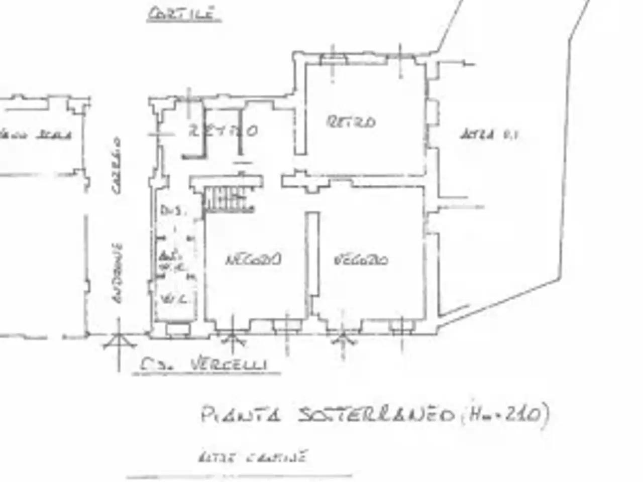 Negozio in Corso Vercelli 4, Torino, {3} - Planimetria 1