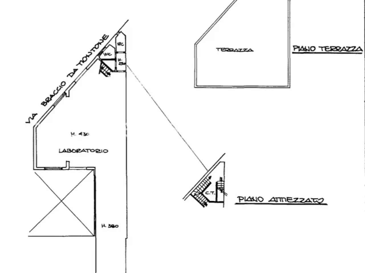 Laboratorio in Via Francesco Datini, Firenze, {3} - Planimetria 1