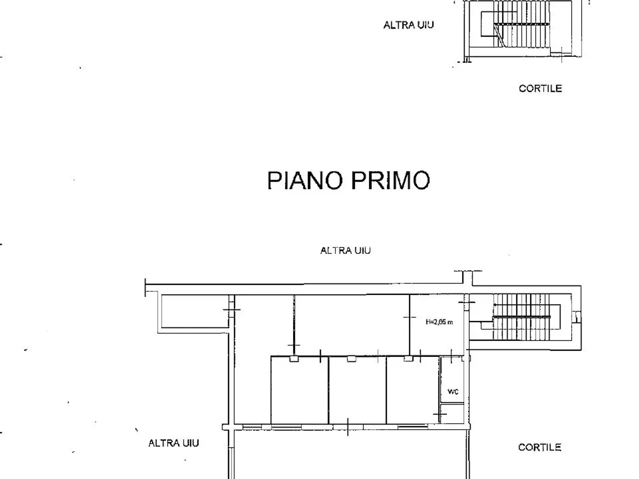 Ufficio in Via Principe di Piemonte 120, Casoria, {3} - Planimetria 1