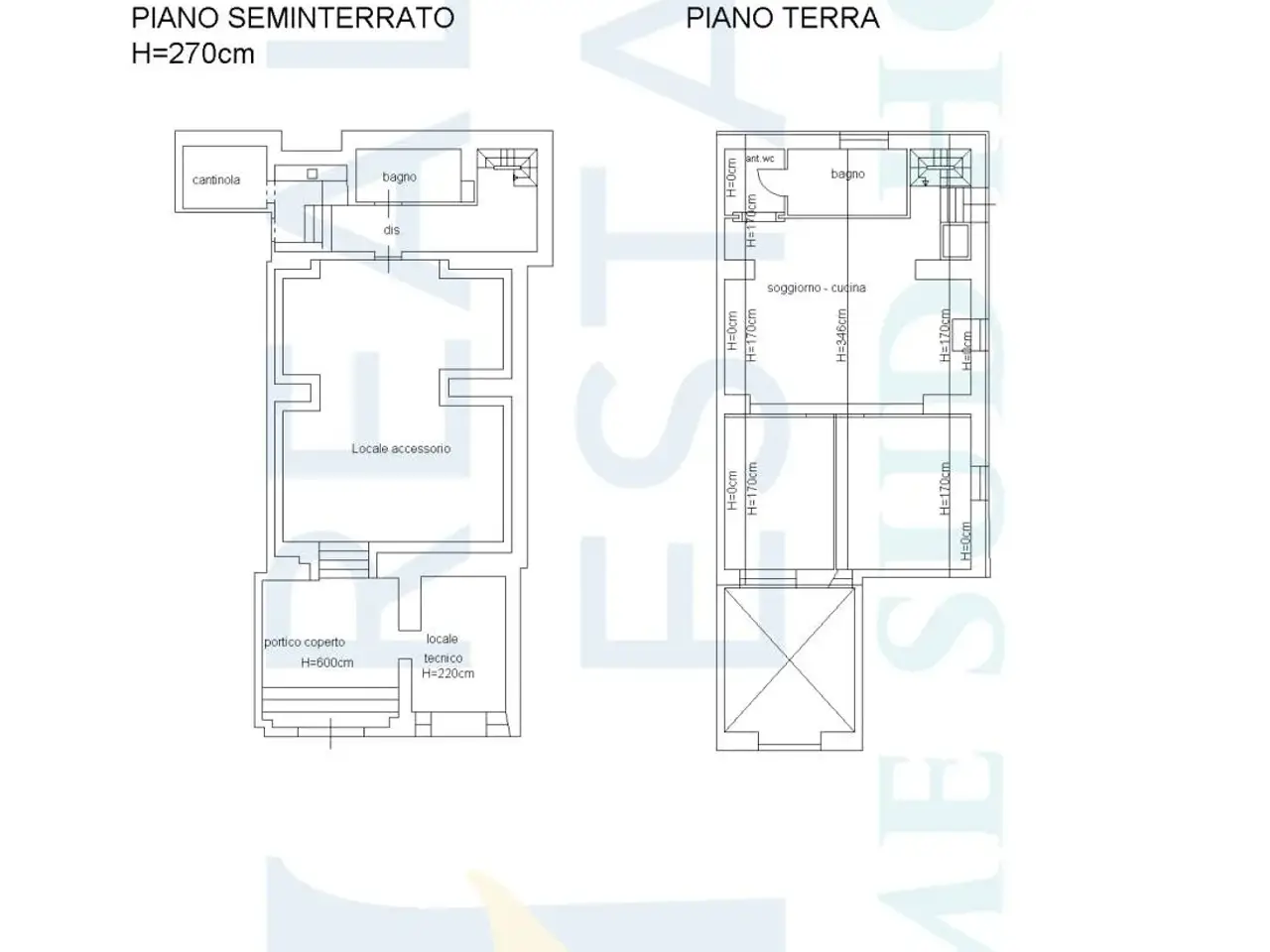 Loft in vendita, Via Tommaso Fazello 228, Noto - Planimetria 1