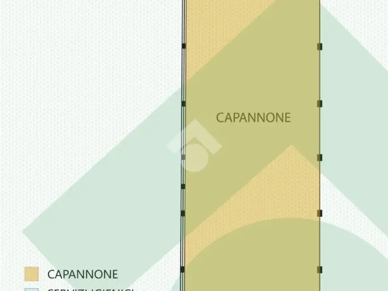 Capannone in Via T. Edison 70, Settimo Milanese, {3} - Planimetria 1