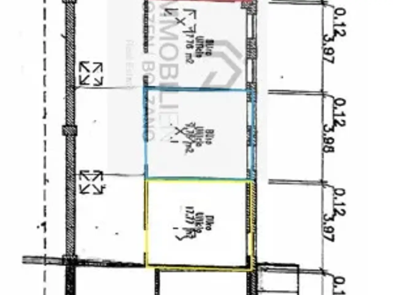 Ufficio in Via Bruno Buozzi 16, Bolzano, {3} - Planimetria 1