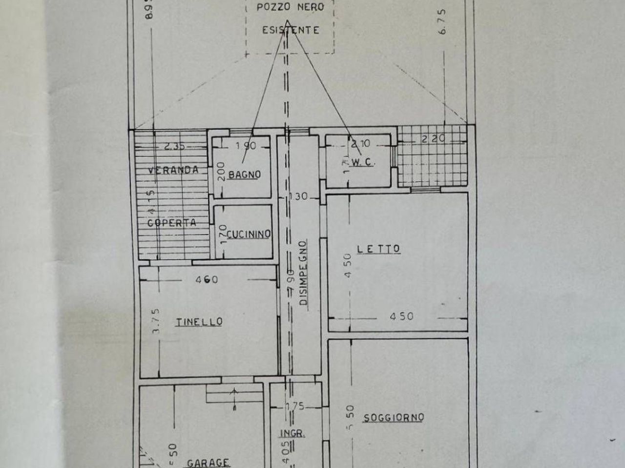 Casa indipendente in vendita, Via Toscana 12, Trepuzzi - Planimetria 1