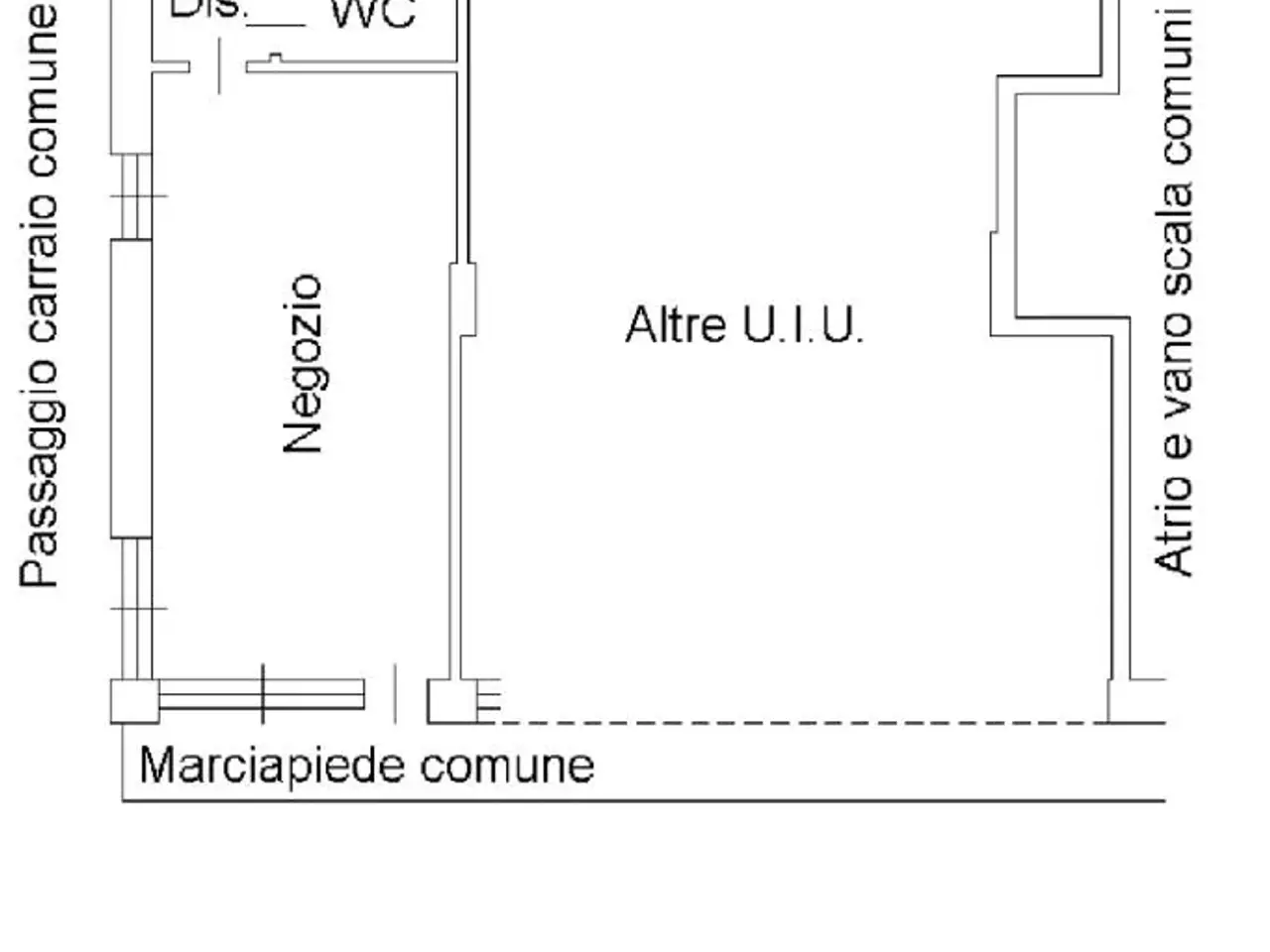 Negozio in Via Ivrea 55, Montalto Dora, {3} - Planimetria 1