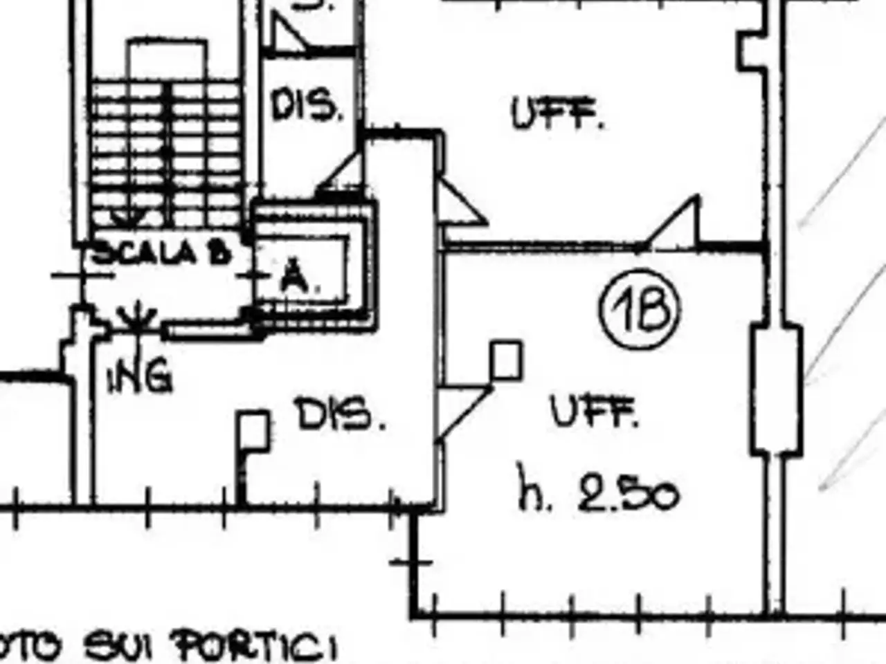Ufficio in Via Luigi Einaudi 6, Cuneo, {3} - Planimetria 1