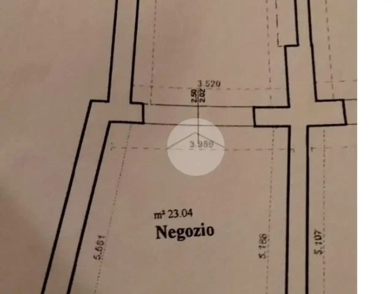 Negozio in Piazza Vittorio Emanuele II, Rivolta D'Adda, {3} - Planimetria 1