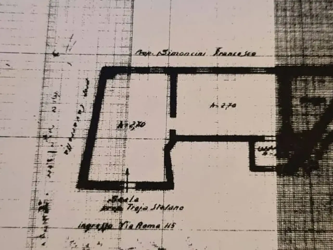 Trilocale in affitto, Via Roma 115, Palermo - Planimetria 1