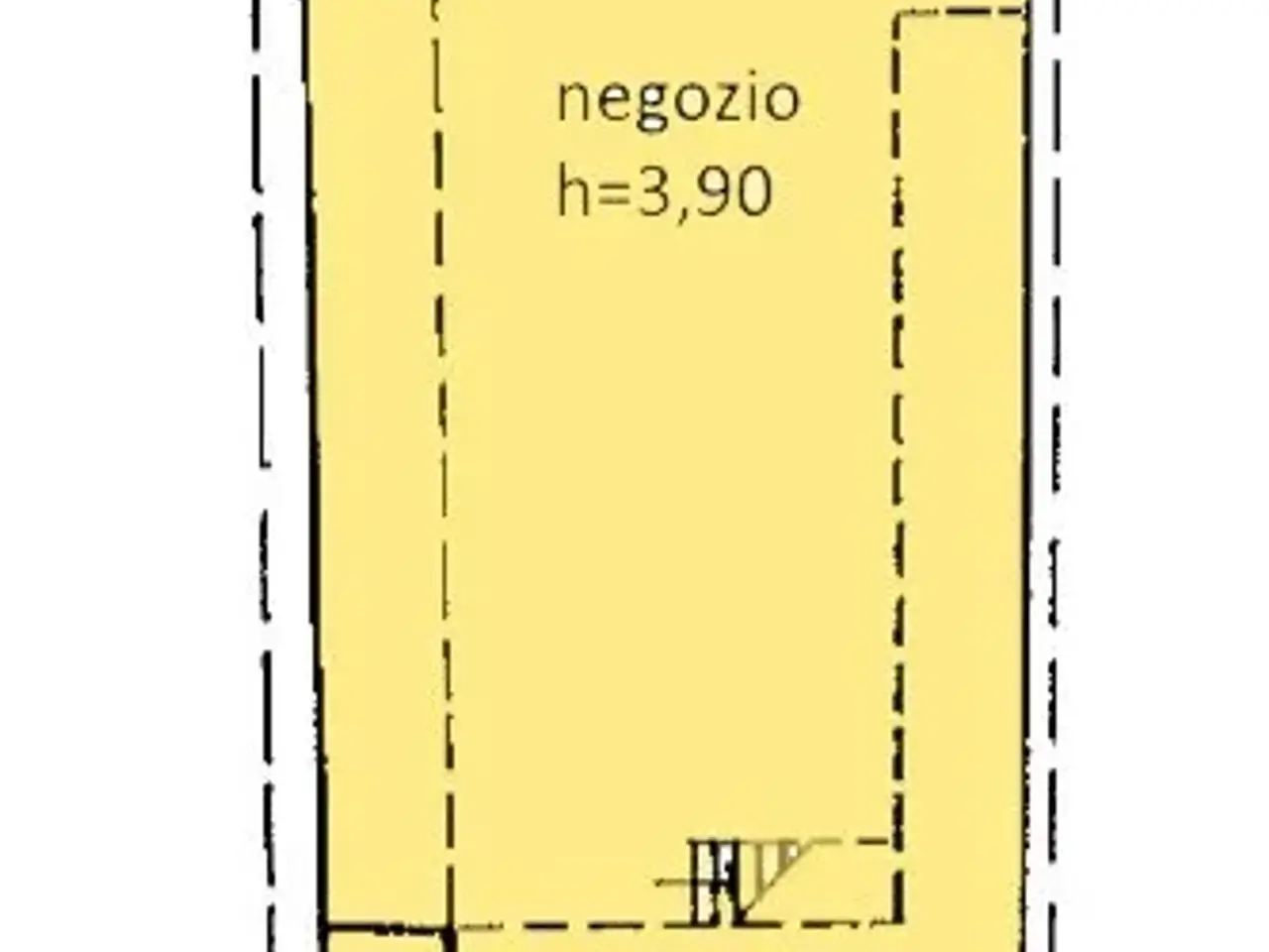 Negozio in , Cesena, {3} - Planimetria 1