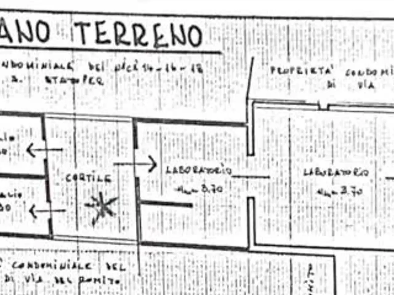 Negozio in Via del Romito 21r, Firenze, {3} - Planimetria 1