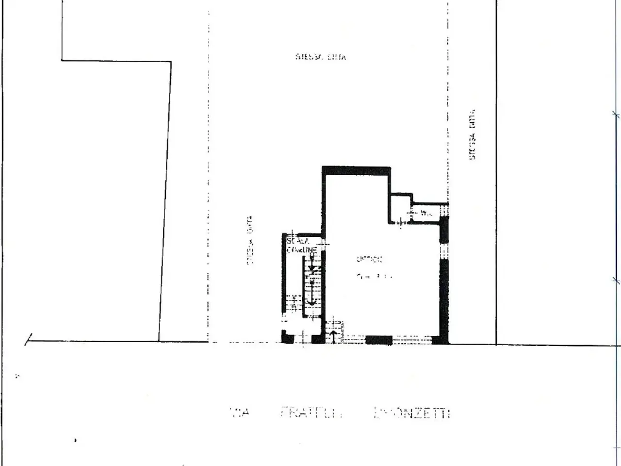 Ufficio in Via Fratelli Bronzetti 8, Limbiate, {3} - Planimetria 1