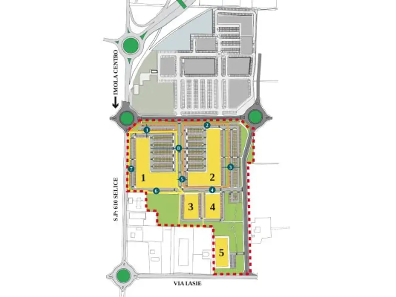 Negozio in Via Selice, Imola, {3} - Planimetria 1