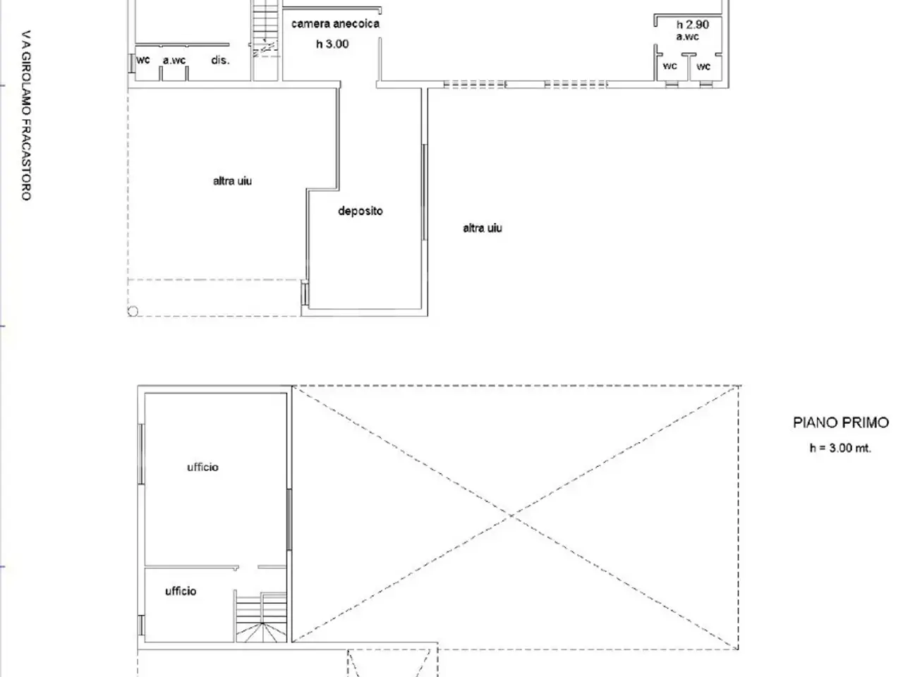 Capannone in Via Fracastoro 2, Brindisi, {3} - Planimetria 1