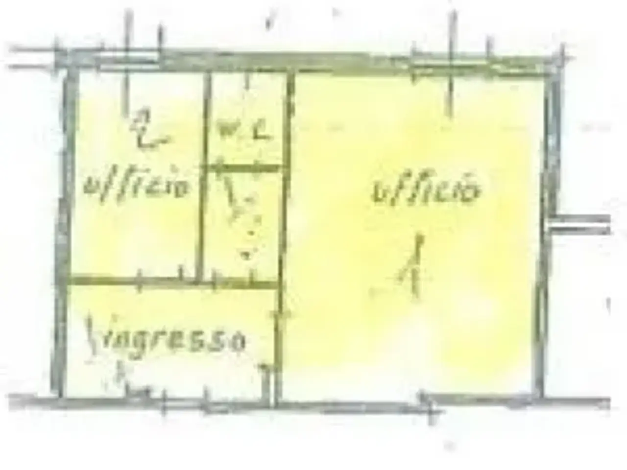 Ufficio in Via Madre Anna Maria Adorni, Parma, {3} - Planimetria 1